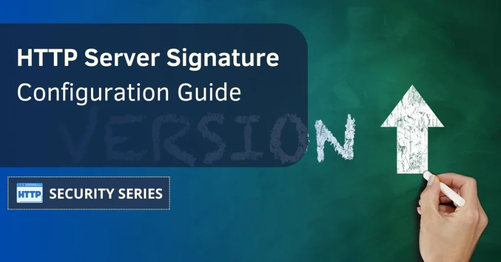 HTTP Server Signature Explained