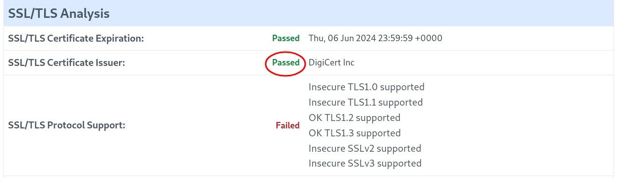 SSL/TLS Analysis Tool