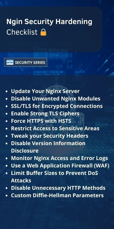 Nginx Security Hardening Checklist